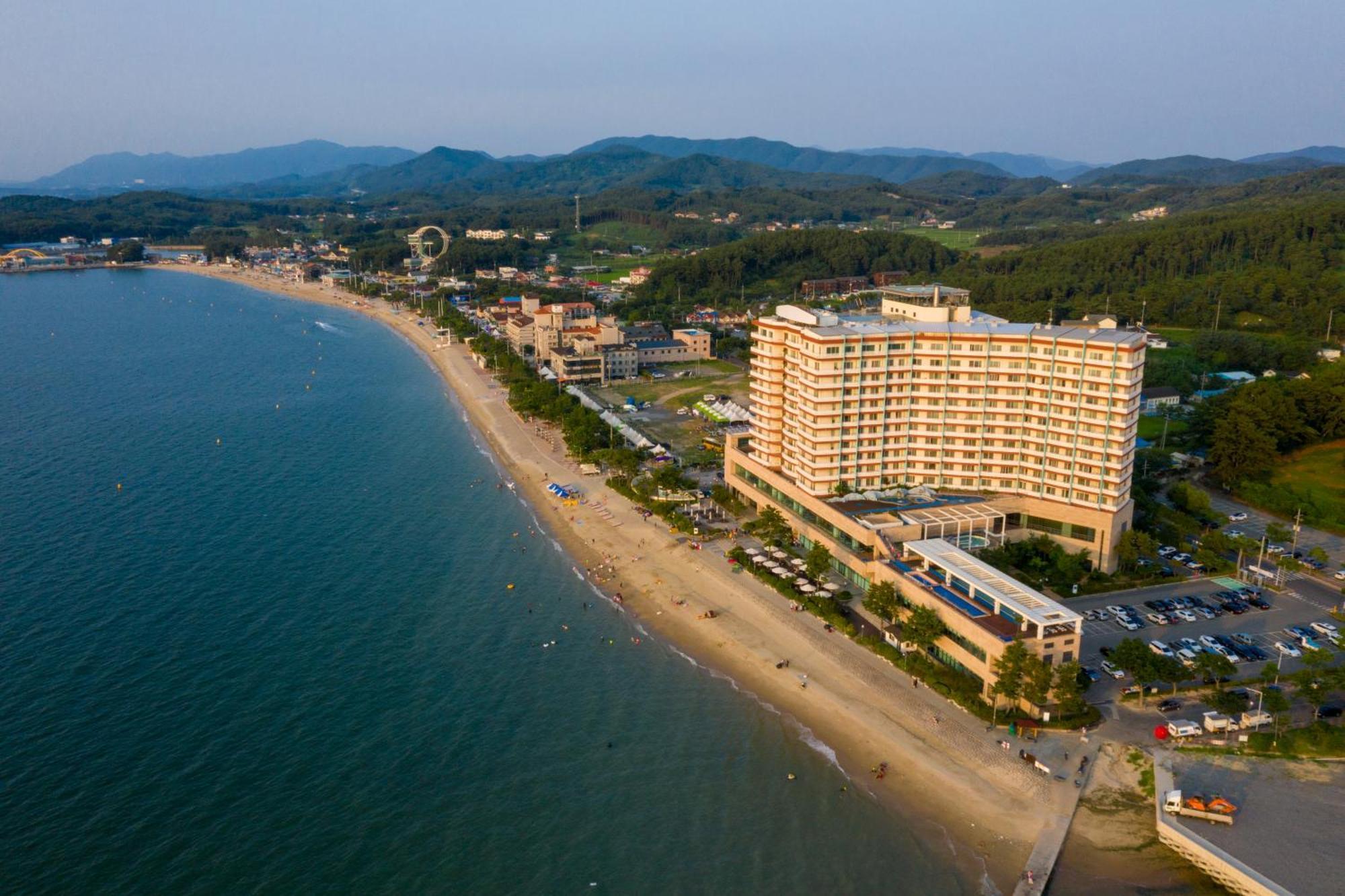 Beache Palace Boryeong Bagian luar foto